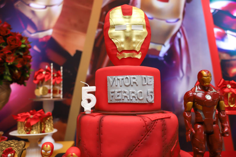 Decoração festa Iron Man