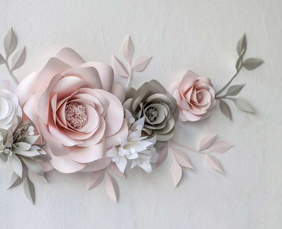 Flores de papel: sucesso em vários tipos de decoração - Amo Decorar